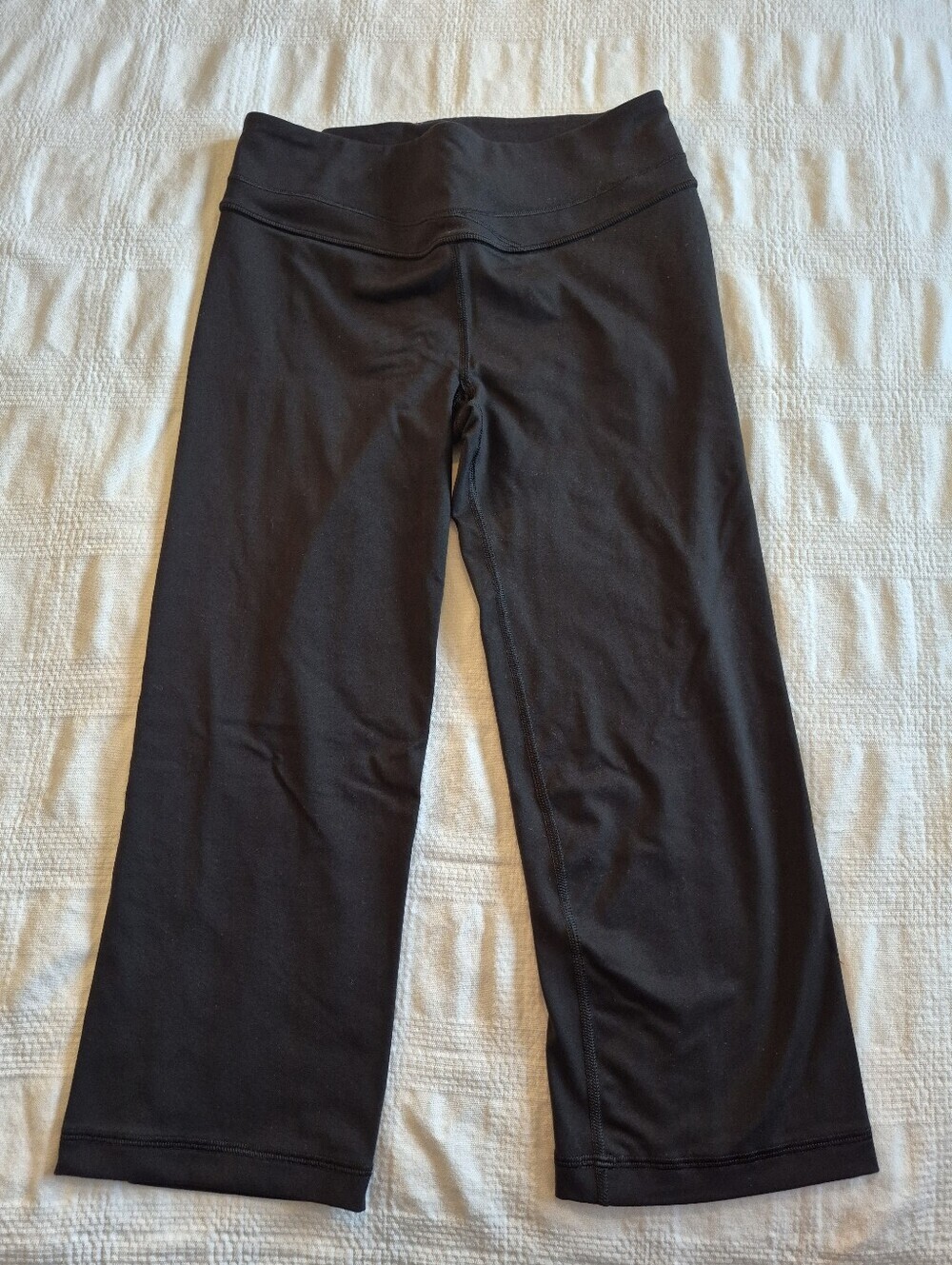 Victoria's Secret Sport women's Small Supermodel Capri, black VGUC